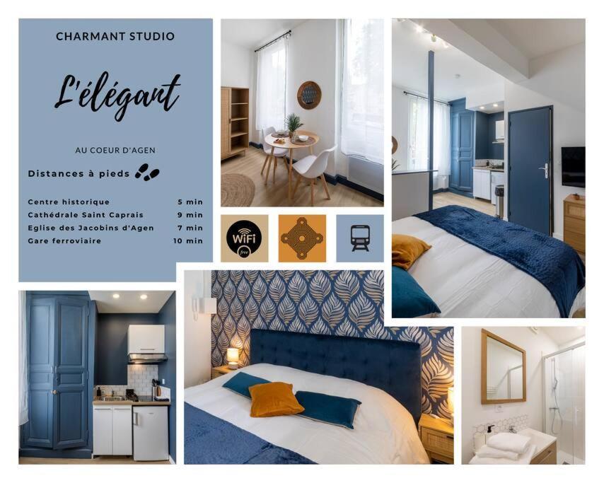 Appartement L'elegant, Hyper Centre Gare 800m Agen